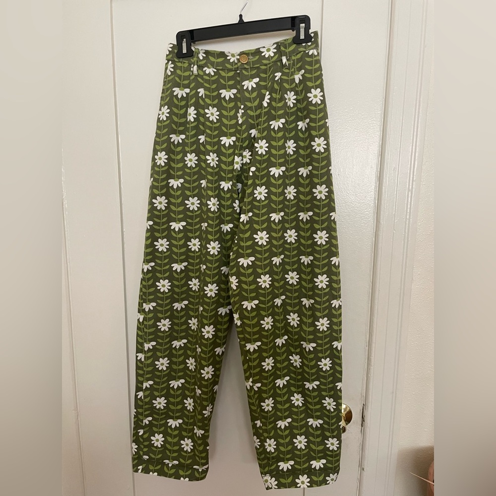 Big Bud Press Daisy Stamped Trousers